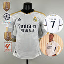 Camisa Real Madrid 23/24 Home Versão Jogador + Patch