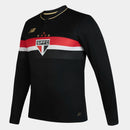 Camisa São Paulo Manga Longa Preta 2025/26 III Sem patrocínio
