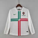 Camisa Portugal Retrô Manga Longa 2012 Away
