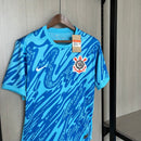 Camisa Corinthians 2024/25 Goleiro Azul HUGO