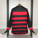 Camisa Flamengo 2024/25 Home Manga Longa