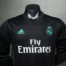 Camisa Real Madrid Retrô Manga Longa 2017/18 Away