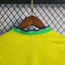 Conjunto Infantil Brasil 2022/23 - Home Torcedor PRO - ResPeita Sports