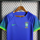 Conjunto Infantil Brasil 2022/23 - Away Torcedor PRO - ResPeita Sports