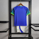 Conjunto Infantil Brasil 2022/23 - Away Torcedor PRO - ResPeita Sports