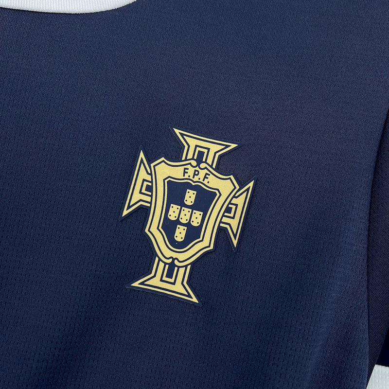 Camisa Portugal Treino Azul Royal 2025/26