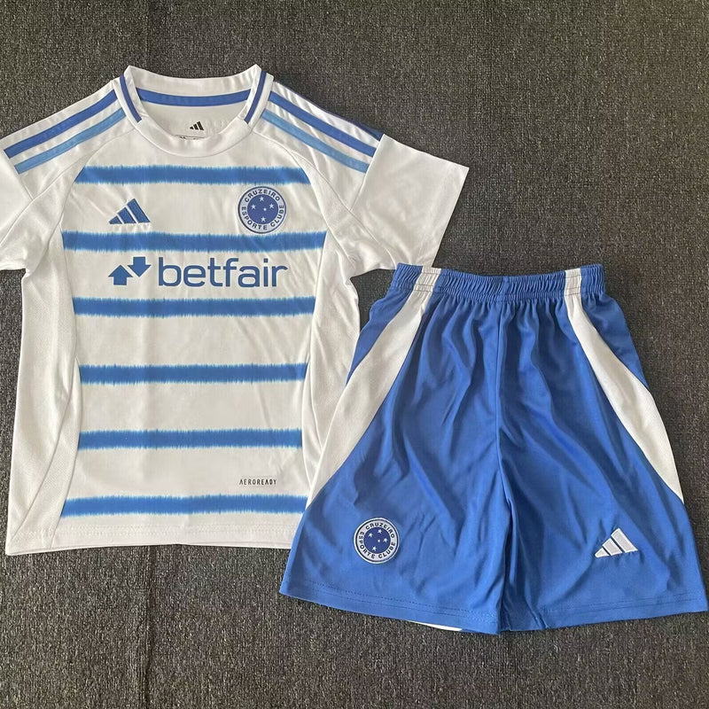 Conjunto Infantil Cruzeiro 2025/26 Away