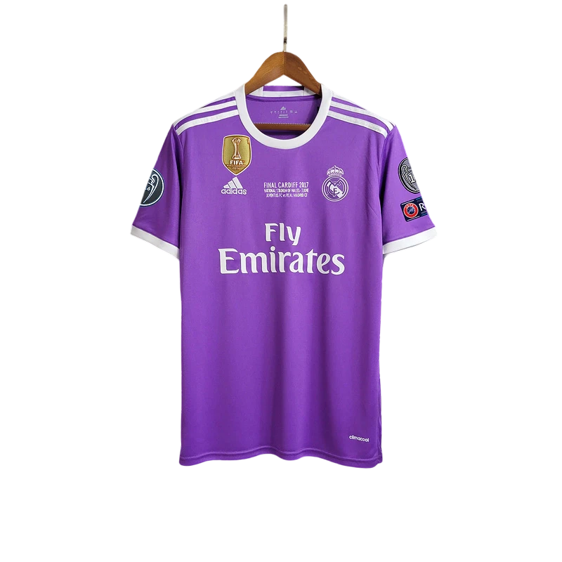 Camisa Real Madrid 2016/17 Retrô COM PATCH