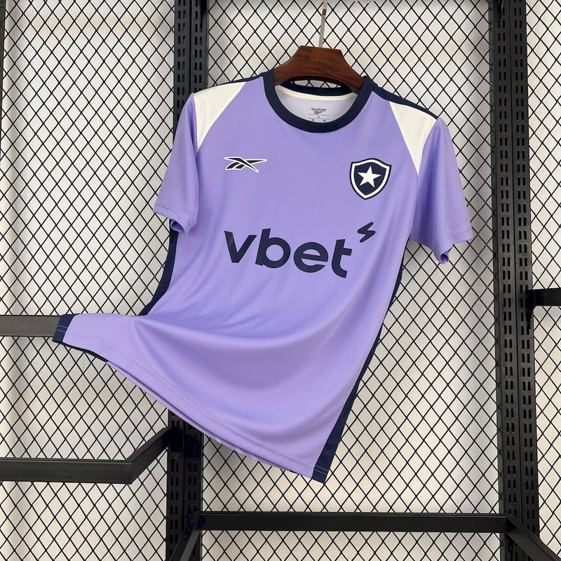 Camisa Botafogo Pré-Jogo Treino Lilás 2025/26
