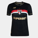 Camisa São Paulo Preta 2025/26 III Feminina