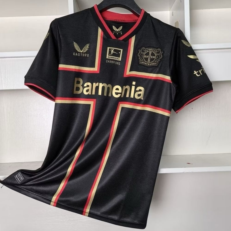 Camisa Bayer Leverkusen 24/25 Black