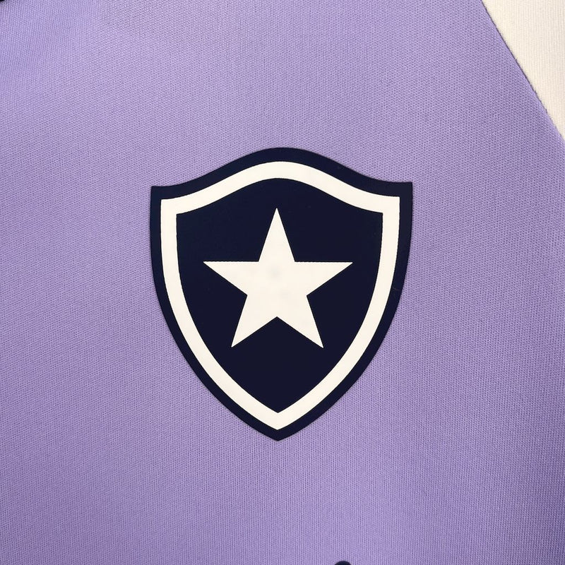 Camisa Botafogo Pré-Jogo Treino Lilás 2025/26