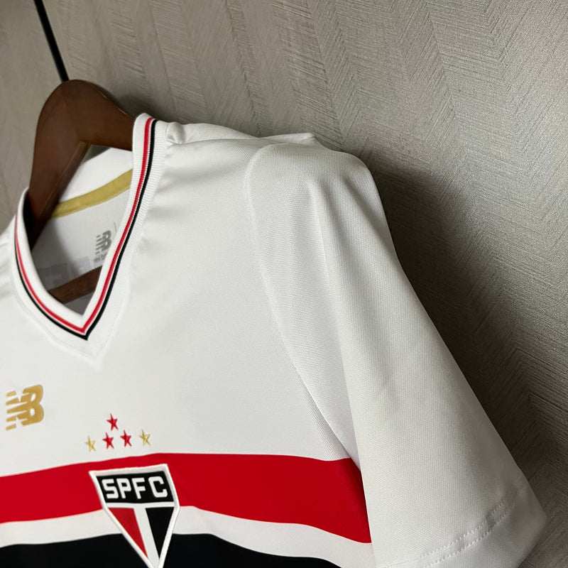 Camisa São Paulo Feminina 2025/26 Home