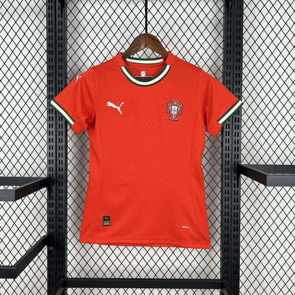 Camisa Feminina Portugal 2025/26 Home