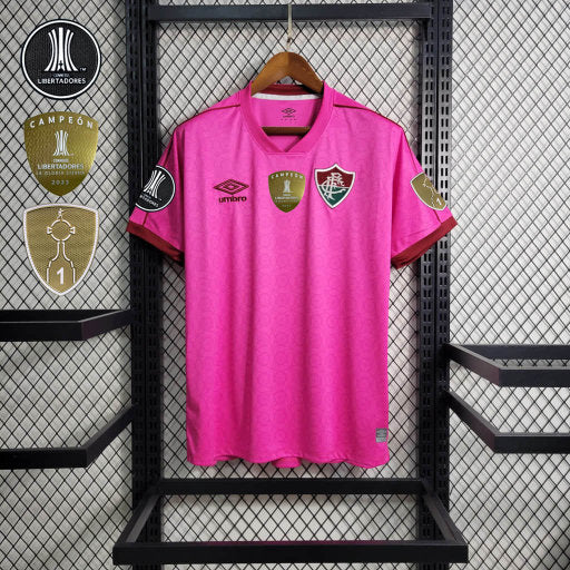 Camisa Fluminense 2023/24 Outubro Rosa + Patch