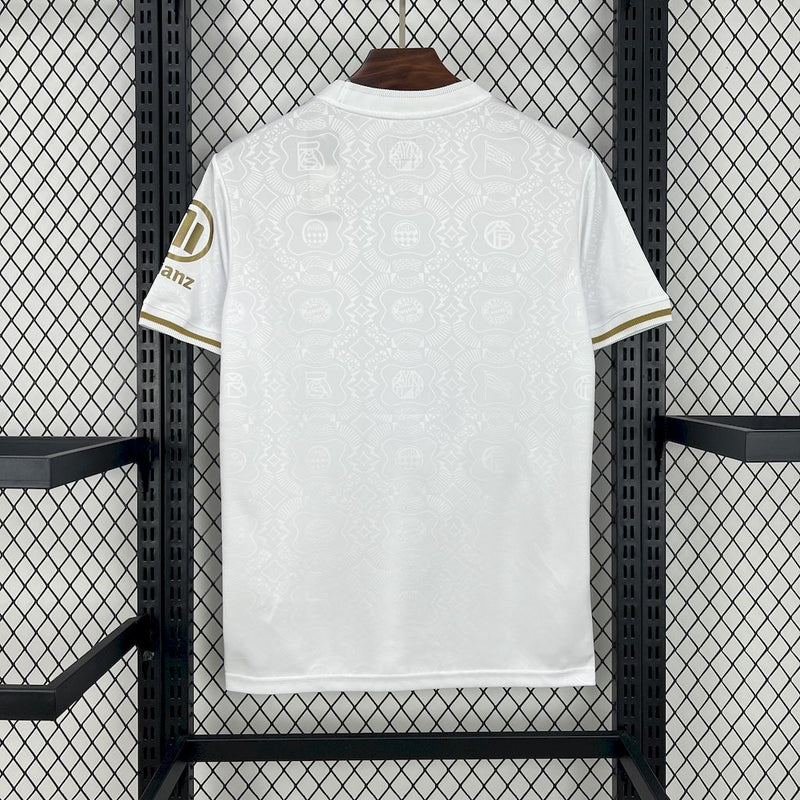 Camisa Bayern de Munique 2025/26 Branca edição especial 125 anos