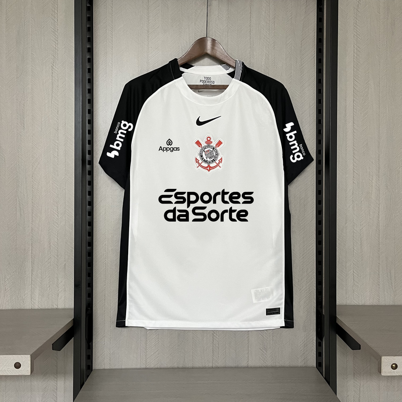 Camisa Corinthians 2025/26 Home Mundial 2000
