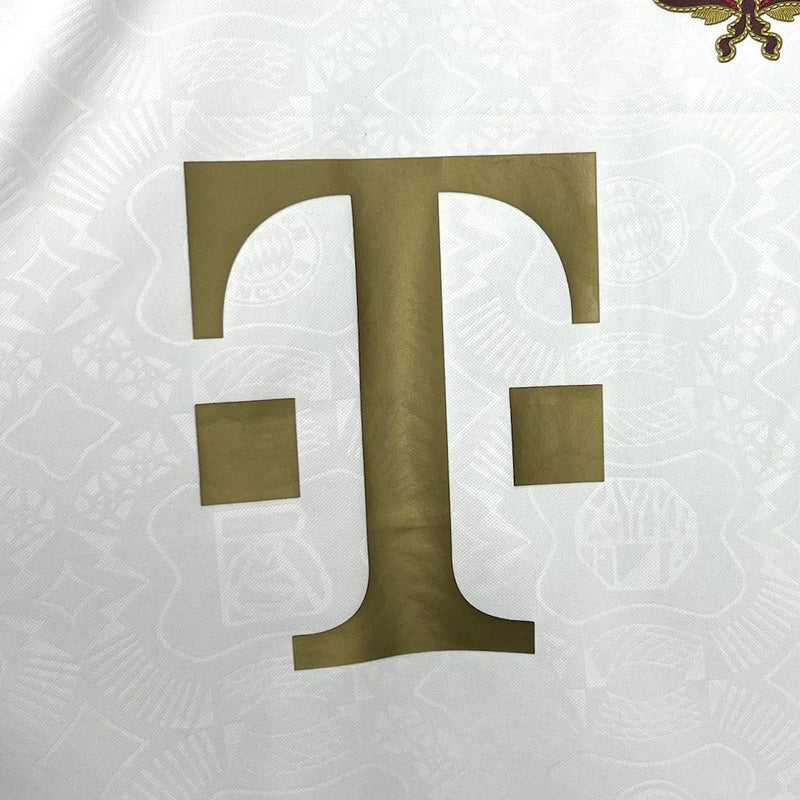 Camisa Bayern de Munique 2025/26 Branca edição especial 125 anos