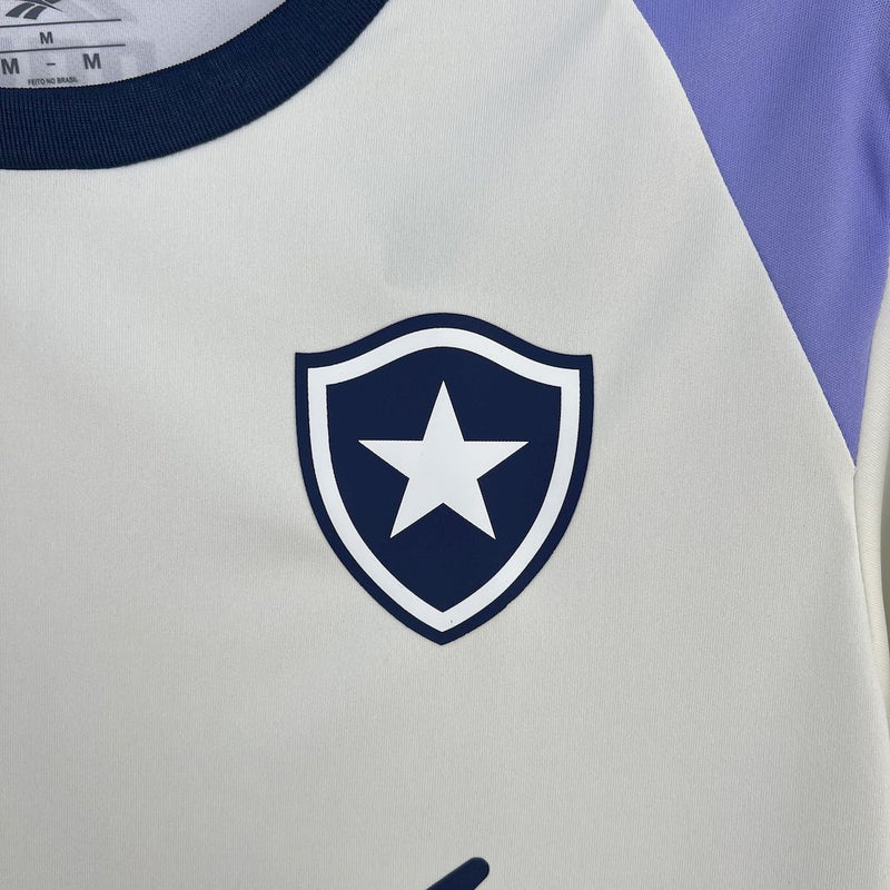 Camisa Botafogo Pré-Jogo Treino Creme 2025/26