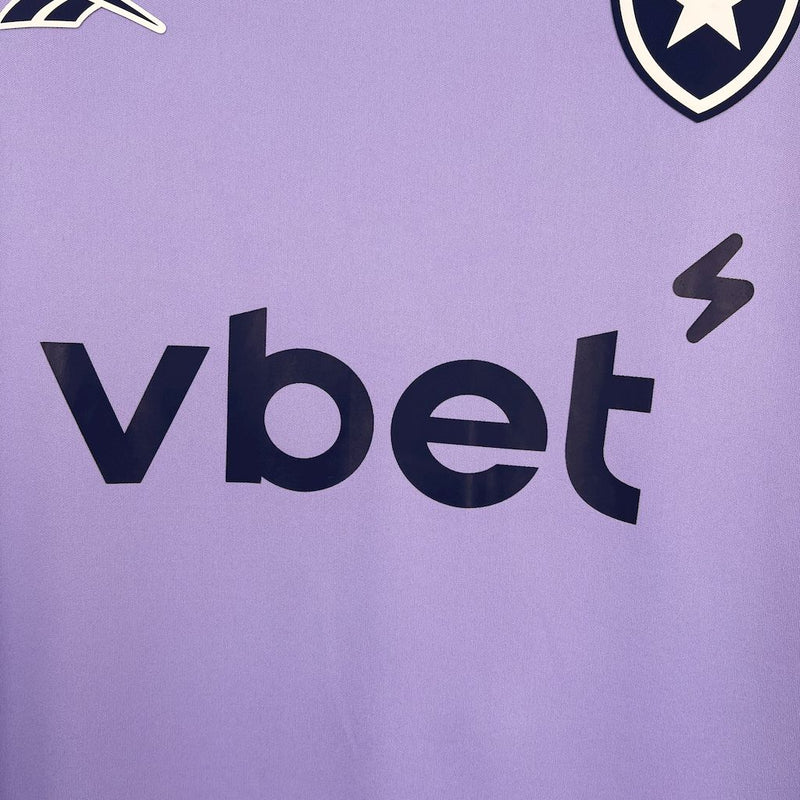 Camisa Botafogo Pré-Jogo Treino Lilás 2025/26