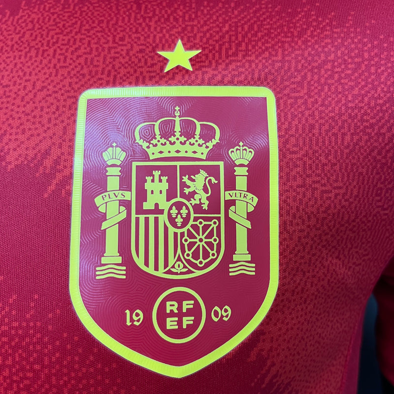 Camisa Espanha 2025/26 Home Versão Jogador