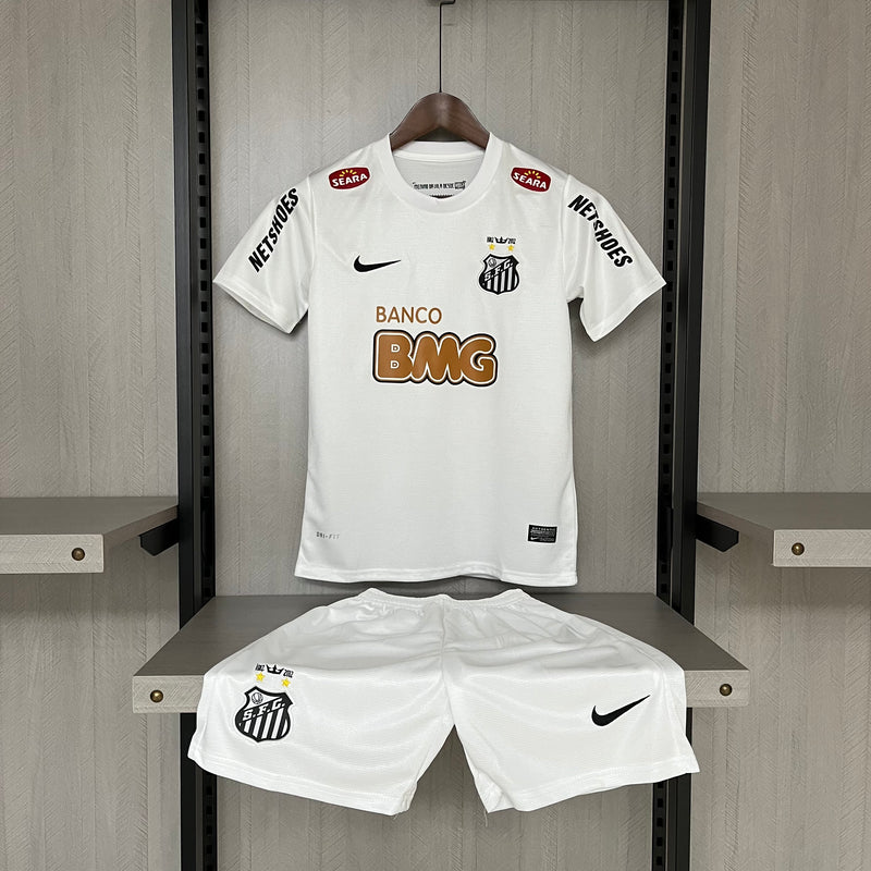 Conjunto Infantil Santos Retrô 2011/12