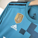 Camisa Real Madrid Retrô Manga Longa 2017/18 Third