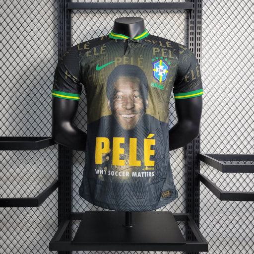 Camisa Brasil Pelé 2023/24 Versão jogador