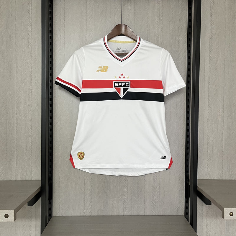 Camisa São Paulo Feminina 2025/26 Home