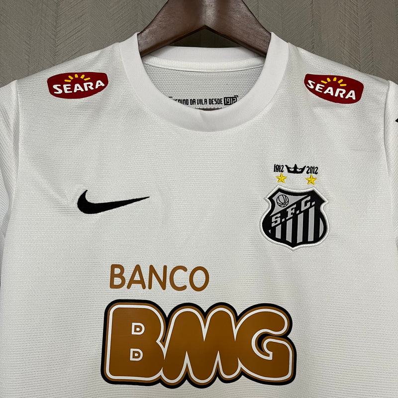 Conjunto Infantil Santos Retrô 2011/12