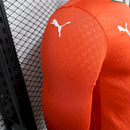 Camisa Portugal Manga Longa 2025/26 Home Versão Jogador