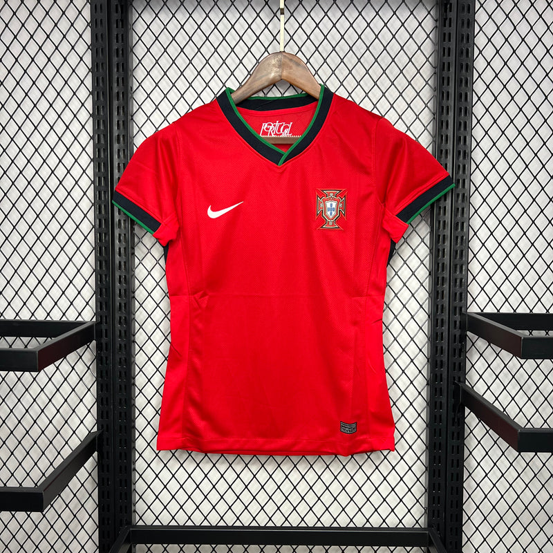 Camisa Feminina Portugal 24/25 Home