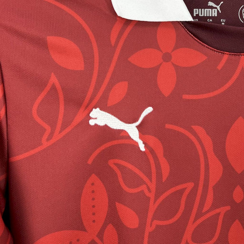 Camisa Portugal Treino Vermelha 2025/26