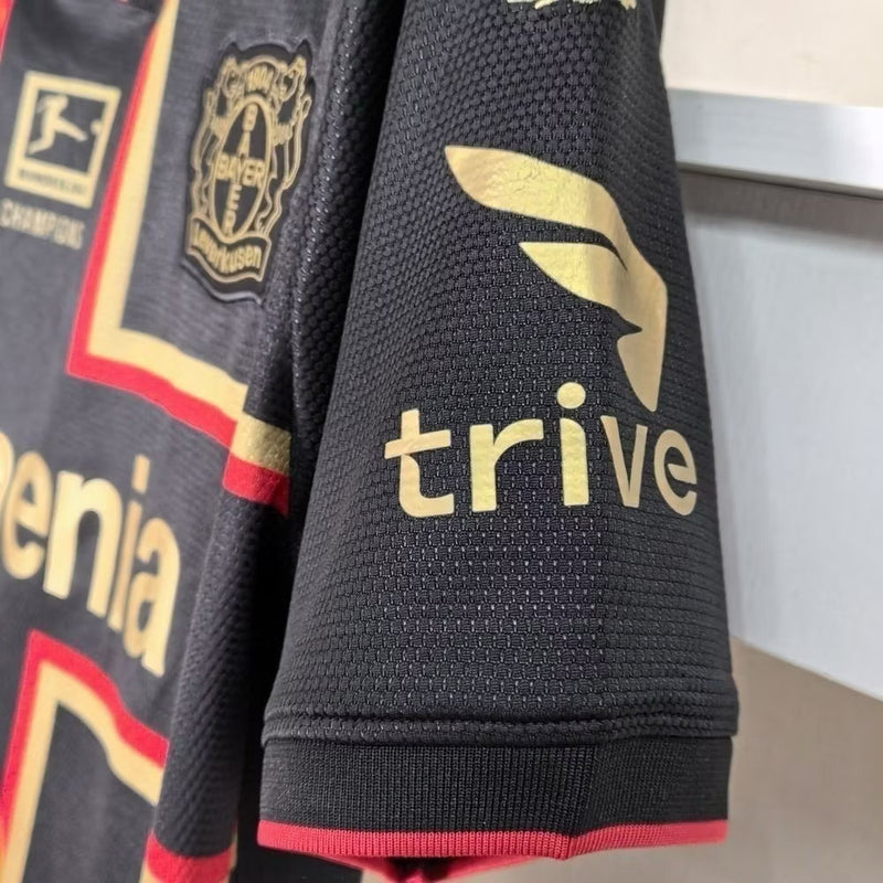 Camisa Bayer Leverkusen 24/25 Black