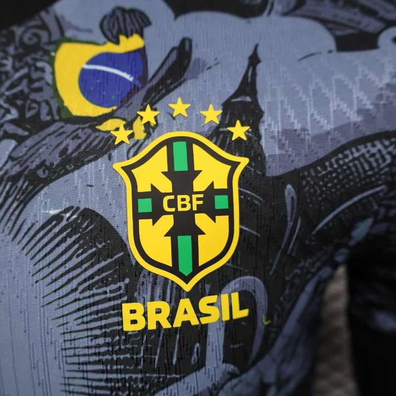 Camisa Brasil Cristo Redentor 2024/25 Versão Jogador