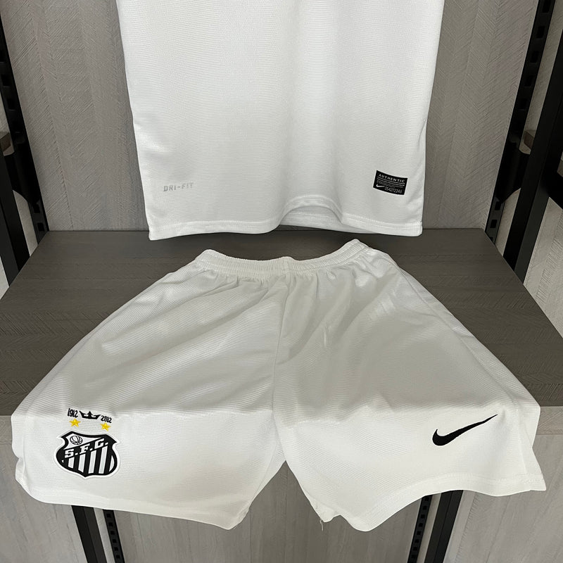 Conjunto Infantil Santos Retrô 2011/12