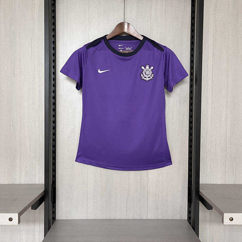 Camisa Corinthians Feminina 2025/26 Treino