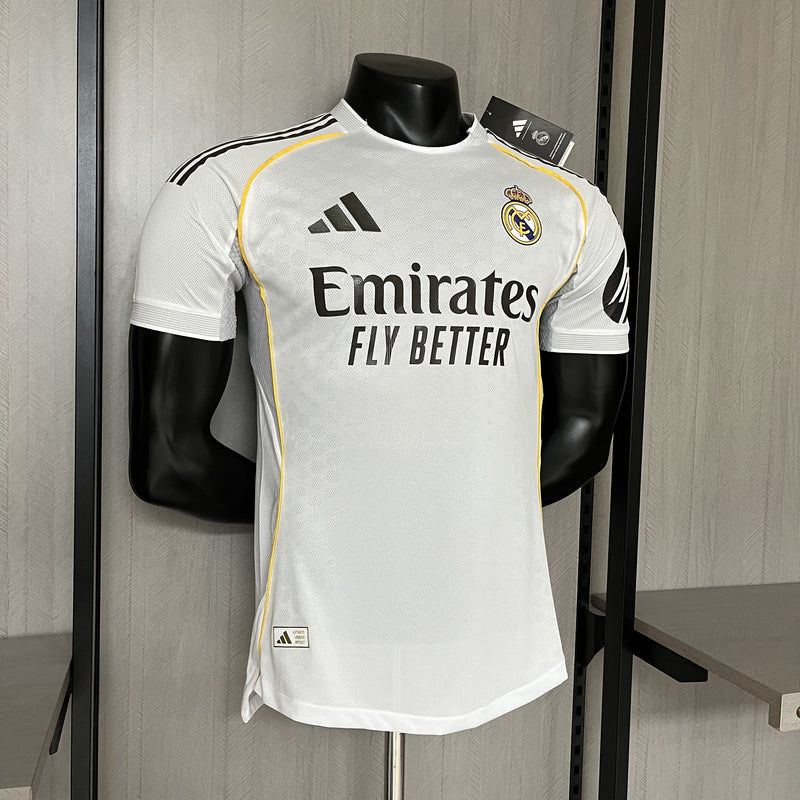 Camisa Real Madrid Home 2025/26 Versão Jogador