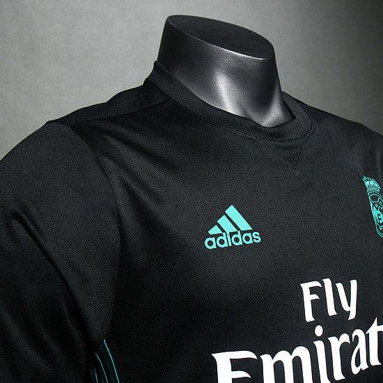 Camisa Real Madrid Retrô Manga Longa 2017/18 Away