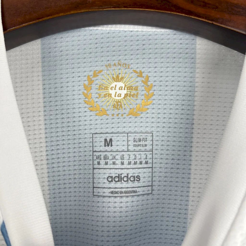 Camisa Argentina 50 anos Adidas 2024/25