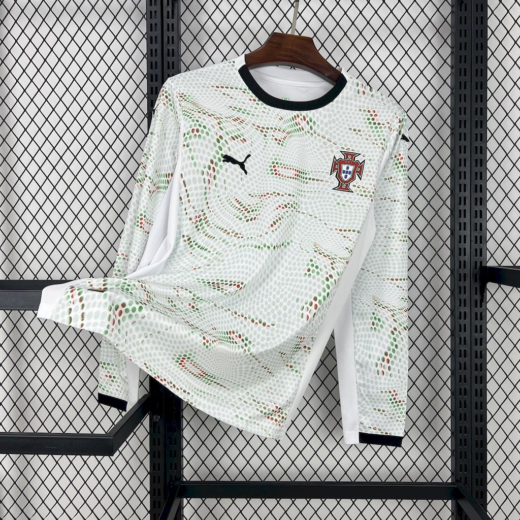 Camisa Portugal Away 2025/26 Manga Longa