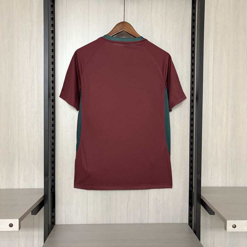 Camisa Fluminense 2025/26 Treino Vinho