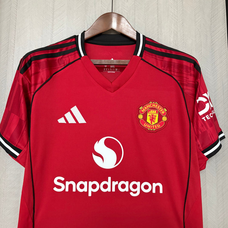 Camisa Manchester United 2025/26 Home