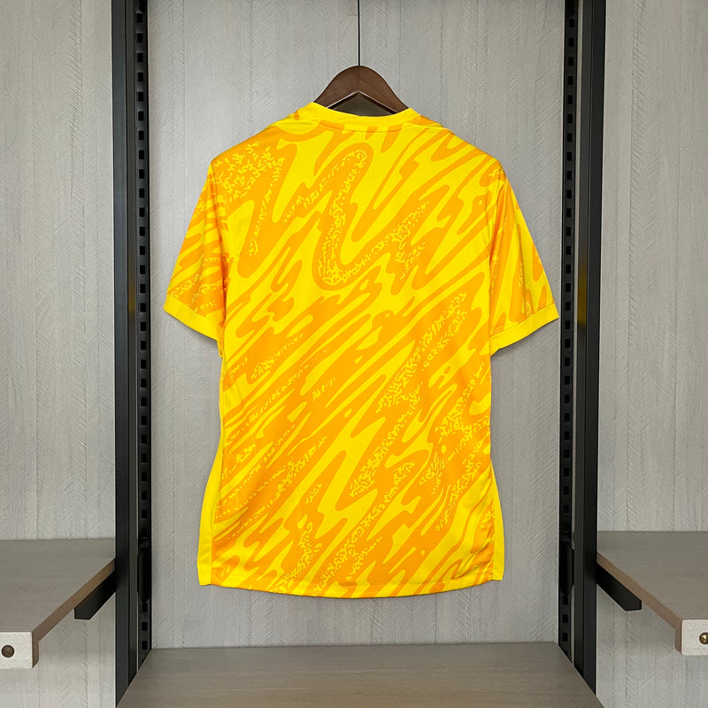 Camisa Corinthians 2024/25 Goleiro Amarela HUGO