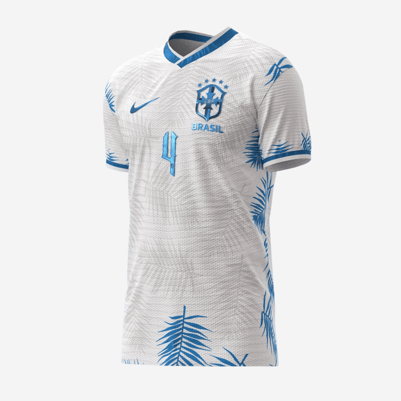 Camisa Seleção Brasil 2022/22 Edição Limitada Branca - ResPeita Sports 